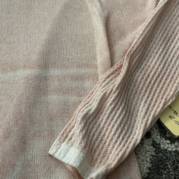 Vintage Havana lightweight sweater, pink, size L NWT! - Picture 3 of 6